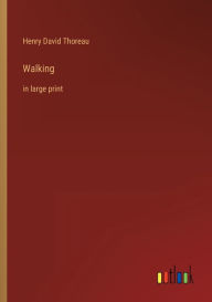 Walking: in large print