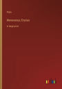 Menexenus; Eryxias: in large print