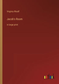 Jacob's Room: in large print