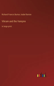 Vikram and the Vampire: in large print