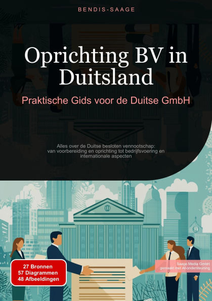 Oprichting BV in Duitsland: Praktische Gids voor de Duitse GmbH: Alles over de Duitse besloten vennootschap: van voorbereiding en oprichting tot bedrijfsvoering en internationale aspecten