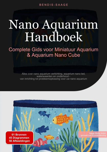 Nano Aquarium Handboek: Complete Gids voor Miniatuur Aquarium & Aquarium Nano Cube: Alles over nano aquarium verlichting, aquarium nano led, waterwaarden en onderhoud - van inrichting tot probleemoplossing voor uw nano aquarium