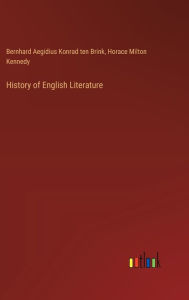 Title: History of English Literature, Author: Bernhard Aegidius Konrad Ten Brink