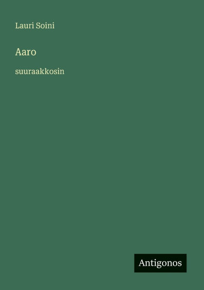 Aaro: suuraakkosin