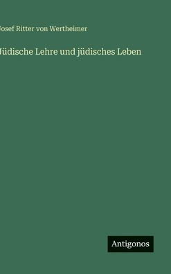 Jï¿½dische Lehre und jï¿½disches Leben