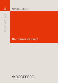 Title: Der Trainer im Sport, Author: Dirk Monheim