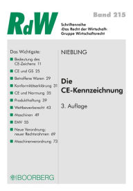 Title: Die CE Kennzeichnung, Author: Jürgen Niebling