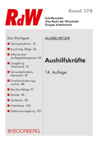 Title: Aushilfskräfte, Author: Horst Marburger