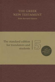 Title: Greek New Testament-FL / Edition 5, Author: German Bible Society