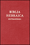 Title: Biblia Hebraica Stuttgartensia: Editio Minor / Edition 5, Author: Verkleinerte Ausgabe