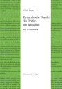 Der arabische Dialekt der Dorfer um Ramallah: Teil 3: Grammatik