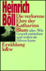 Die Verlorene Ehre Der Katharina Blum Oder WIE Gew