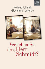 Title: Verstehen Sie das, Herr Schmidt?, Author: Helmut Schmidt