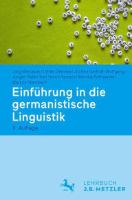 Title: Einführung in die germanistische Linguistik, Author: Jörg Meibauer