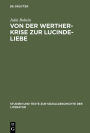 Von der Werther-Krise zur Lucinde-Liebe: Studien zur Liebessemantik in der deutschen Erz hlliteratur 1770-1800