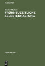 Fruhneuzeitliche Selbsterhaltung: Telesio und die Naturphilosophie der Renaissance