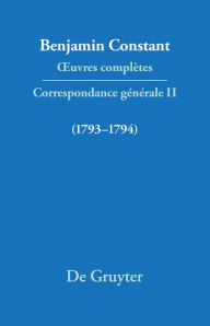 Title: Correspondance 1793-1794, Author: C.P. Courtney