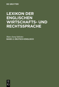 Title: Deutsch-Englisch, Author: Hans-Joerg Salízites