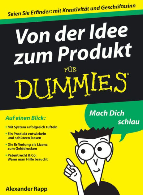 Von der Idee zum Produkt für Dummies|eBook