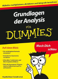 Title: Grundlagen der Analysis für Dummies, Author: Krystle Rose Forseth