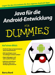 Title: Java für die Android-Entwicklung für Dummies, Author: Barry Burd