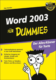 Word 2003 fur Dummies