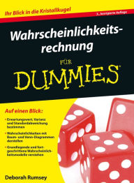 Title: Wahrscheinlichkeitsrechnung für Dummies, Author: Deborah J. Rumsey