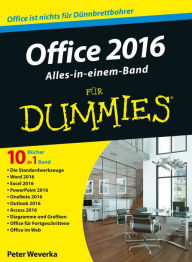 Title: Office 2016 für Dummies Alles-in-einem-Band, Author: Peter Weverka