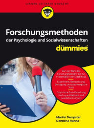 Title: Forschungsmethoden der Psychologie und Sozialwissenschaften für Dummies, Author: Martin Dempster