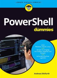 Title: PowerShell für Dummies, Author: Andreas Dittfurth