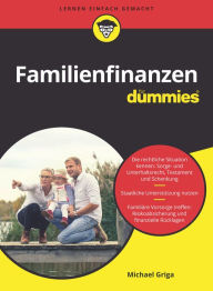 Title: Familienfinanzen für Dummies, Author: Michael Griga