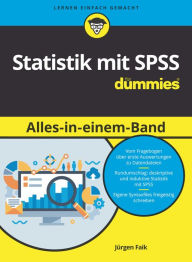 Title: Statistik mit SPSS Alles in einem Band für Dummies, Author: Jürgen Faik
