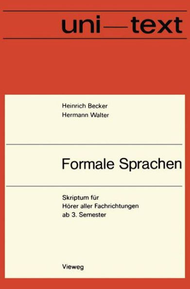 Formale Sprachen: Eine Einführung