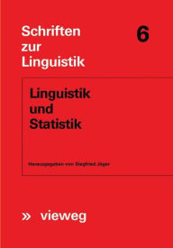 Title: Linguistik und Statistik, Author: Siegfried Jäger
