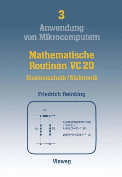 Mathematische Routinen VC 20: Elektrotechnik/Elektronik