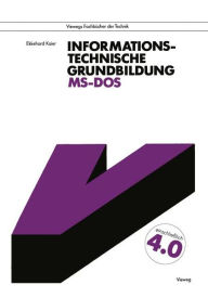 Title: Informationstechnische Grundbildung MS-DOS: Mit vollständiger Referenzliste, Author: Ekkehard Kaier
