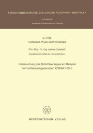 Title: Untersuchung des Schichtverzuges am Beispiel der Hochleistungsemulsion KODAK 103-F, Author: James Campbell