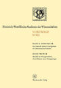 Die Zukunft unserer Energiebasis als �konomisches Problem. Wandel der Energietechnik durch Einsatz neuer Energietr�ger: 233. Sitzung am 9. April 1975 in D�sseldorf