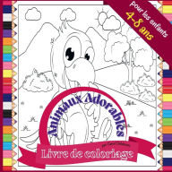 Title: Livre de coloriage Animaux Adorable pour les enfants 4 ï¿½ 8 ans, Author: Carol Childson