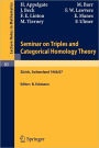 Seminar on Triples and Categorical Homology Theory: ETH 1966/67