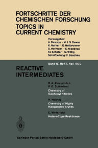 Title: Reactive Intermediates, Author: Kendall N. Houk