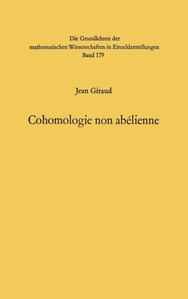 Cohomologie non abelienne