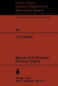 Title: Bayesian Full Information Structrual Analysis: with an Application to the Study of the Belgian Beef Market, Author: J.A. Morales