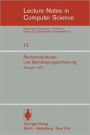 Rechnerstrukturen und Betriebsprogrammierung: GI - Gesellschaft fï¿½r Informatik e.V., Erlangen, 1970
