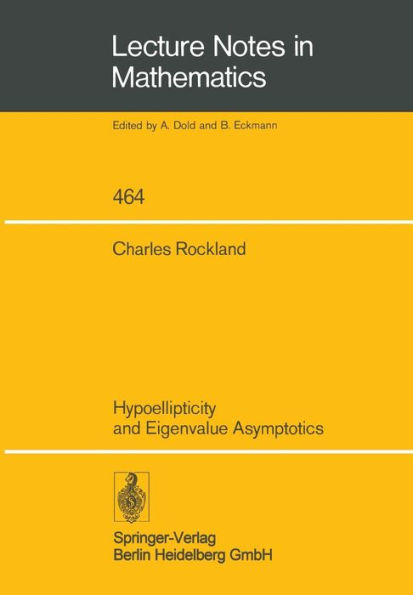Hypoellipticity and Eigenvalue Asymptotics