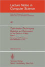 Optimization Techniques. Modeling and Optimization in the Service of Man 1: Proceedings, 7th IFIP Conference, Nice, Sept. 8-12, 1975