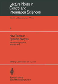 Title: New Trends in Systems Analysis: International Symposium, Versailles, Decembre 13-17, 1976. IRIA LABORIA, Institut de Recherche d'Informatique et d'Automatique, Rocquencourt - France, Author: A. Bensoussan