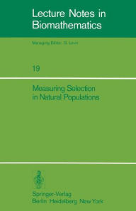 Title: Measuring Selection in Natural Populations, Author: Freddy Christiansen
