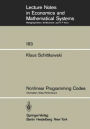 Nonlinear Programming Codes: Information, Tests, Performance