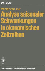 Title: Verfahren zur Analyse saisonaler Schwankungen in ökonomischen Zeitreihen, Author: W. Stier